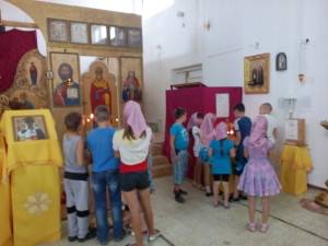 27 июля 2016 дети в храме